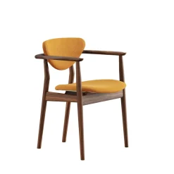 House of Finn Juhl Spisebordsstole<109 Armchair, valnød af Finn Juhl