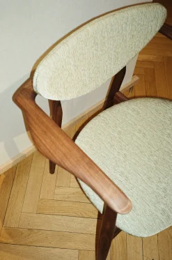 House of Finn Juhl Spisebordsstole<109 Armchair, valnød af Finn Juhl