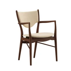 House of Finn Juhl Spisebordsstole<46 Armchair, valnød af Finn Juhl