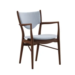 House of Finn Juhl Spisebordsstole<46 Armchair, valnød af Finn Juhl