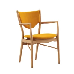 House of Finn Juhl Spisebordsstole<46 Armchair, valnød af Finn Juhl