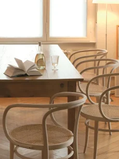 Thonet Spisebordsstole<209 Armstol, ask fra