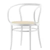Thonet Spisebordsstole<209 Armstol, hvid fra