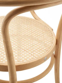 Thonet Spisebordsstole<209 Armstol, hvid fra