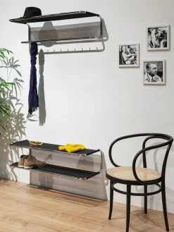 Thonet Spisebordsstole<209 Armstol, sort fra