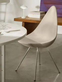 Fritz Hansen Spisebordsstole<3110 Dråben af Arne Jacobsen