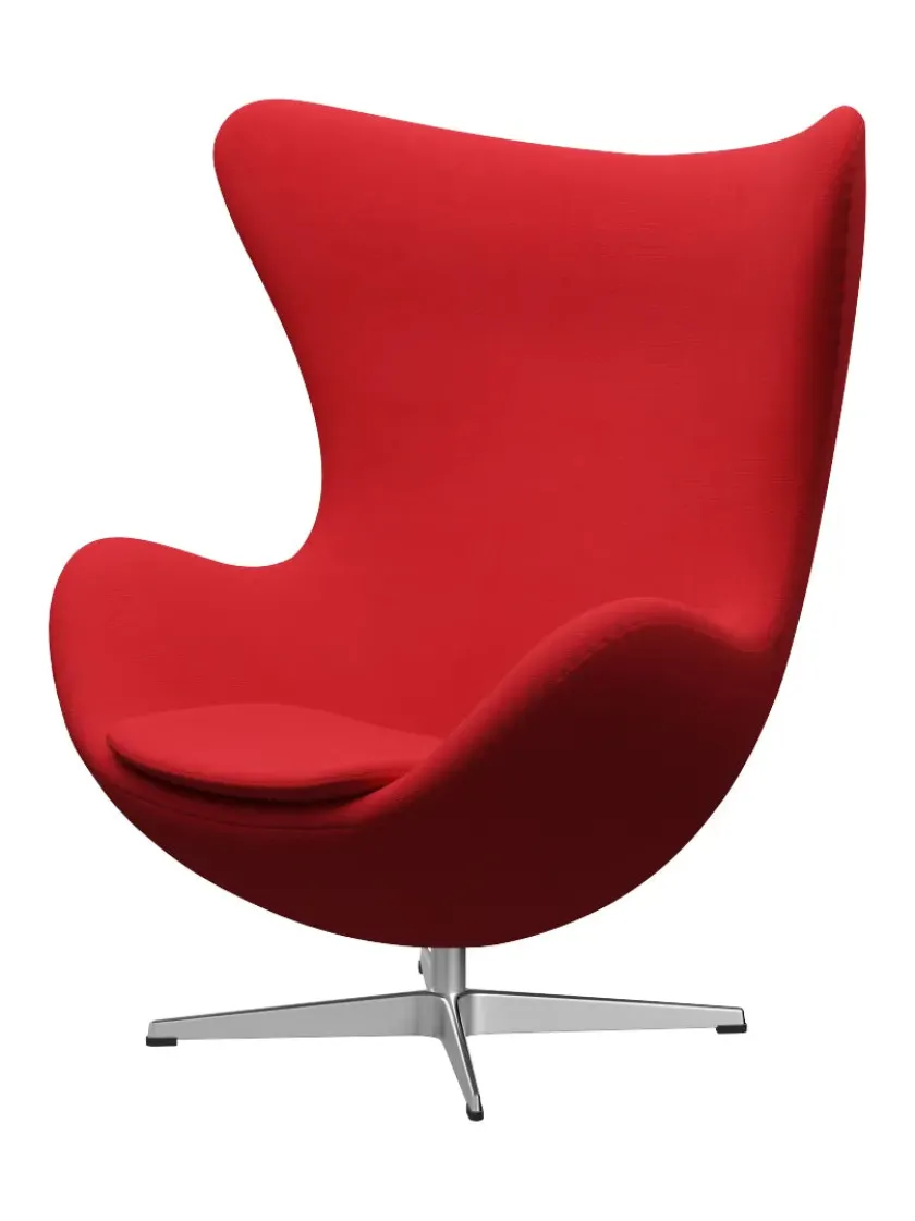 Fritz Hansen Loungestole|Lænestole<3316 Ægget af Arne Jacobsen stofgr. 2