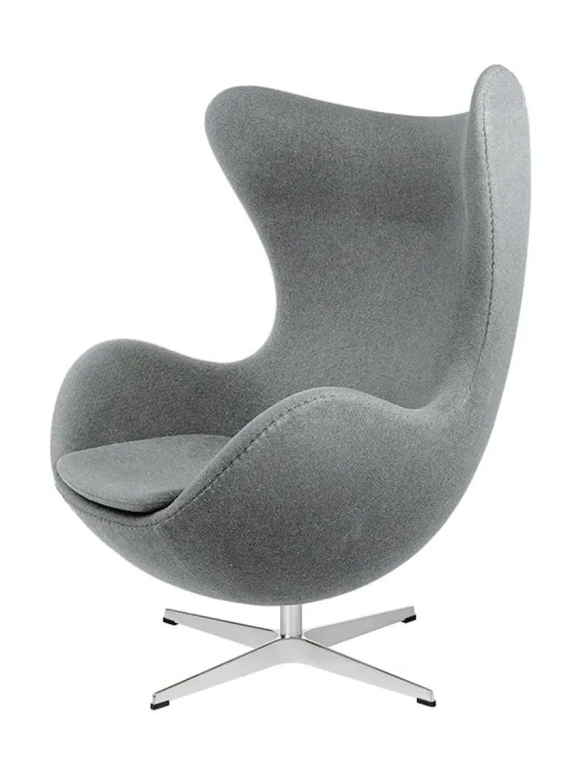 Fritz Hansen Loungestole|Lænestole<3316 Ægget af Arne Jacobsen stofgr. 2