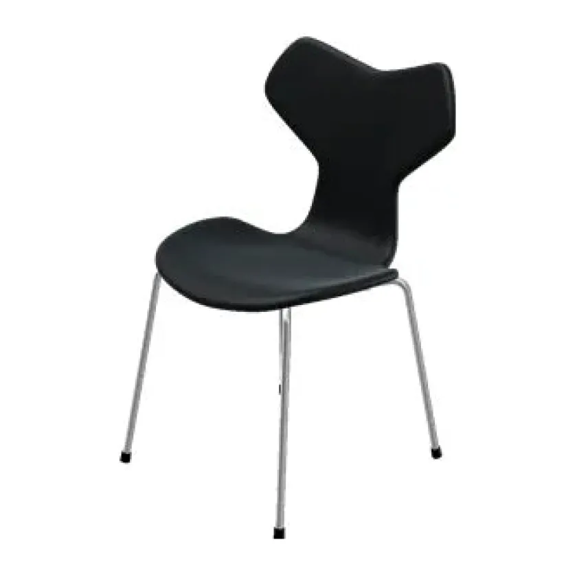 Fritz Hansen Spisebordsstole<3130 Grand Prix, fuldpolstret af Arne Jacobsen