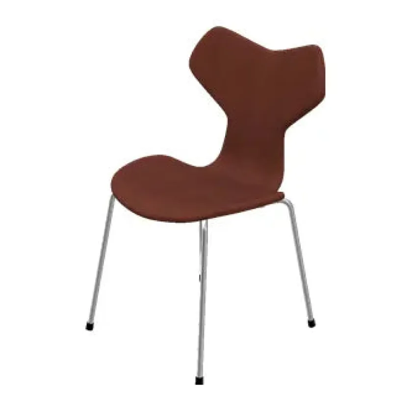 Fritz Hansen Spisebordsstole<3130 Grand Prix, fuldpolstret af Arne Jacobsen