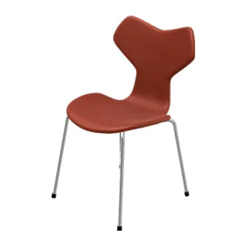 Fritz Hansen Spisebordsstole<3130 Grand Prix, fuldpolstret af Arne Jacobsen