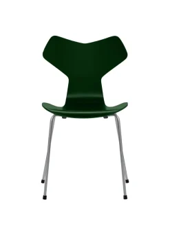 Fritz Hansen Spisebordsstole<3130 Grand Prix stol lakeret af Arne Jacobsen