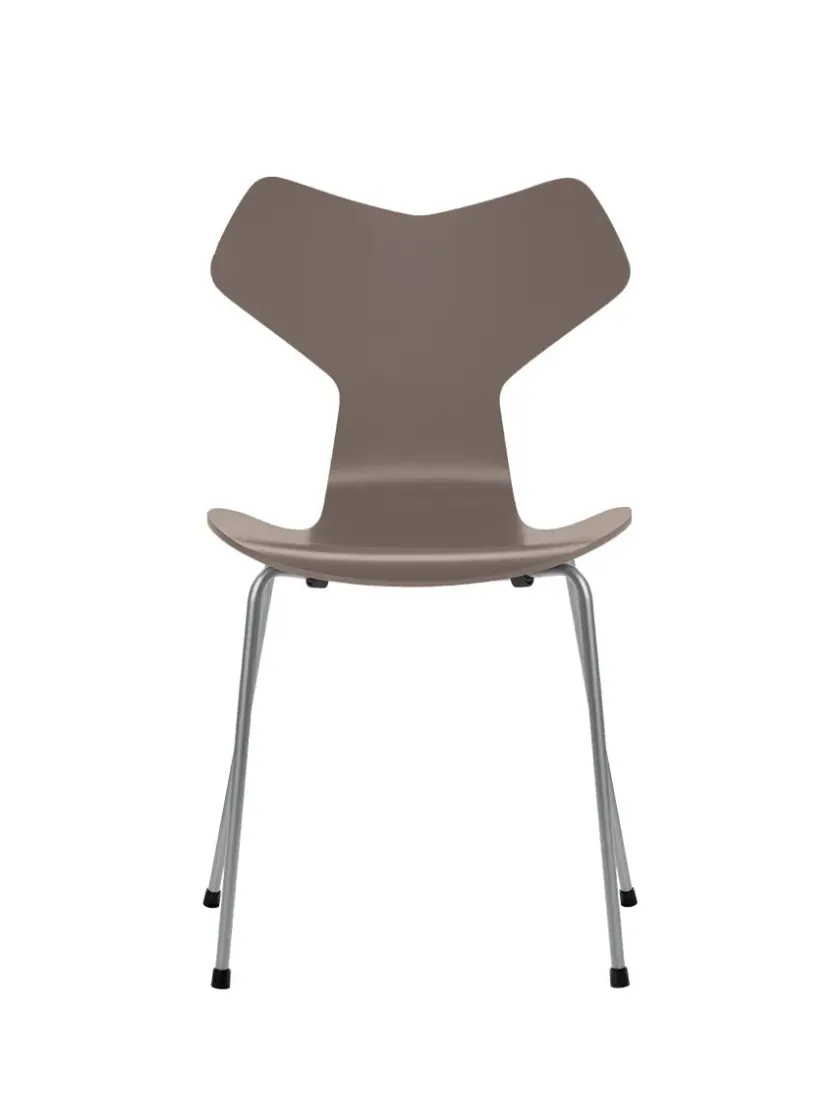 Fritz Hansen Spisebordsstole<3130 Grand Prix stol lakeret af Arne Jacobsen