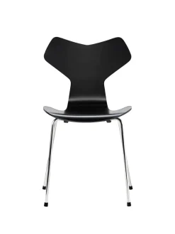 Fritz Hansen Spisebordsstole<3130 Grand Prix stol lakeret af Arne Jacobsen