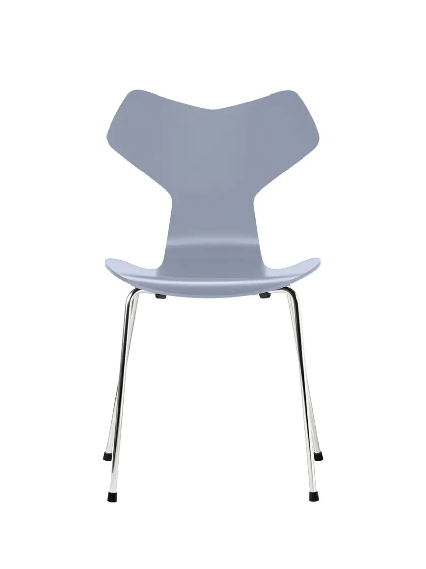 Fritz Hansen Spisebordsstole<3130 Grand Prix stol lakeret af Arne Jacobsen