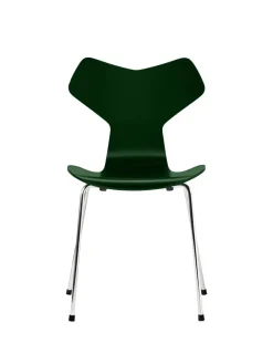 Fritz Hansen Spisebordsstole<3130 Grand Prix stol lakeret af Arne Jacobsen
