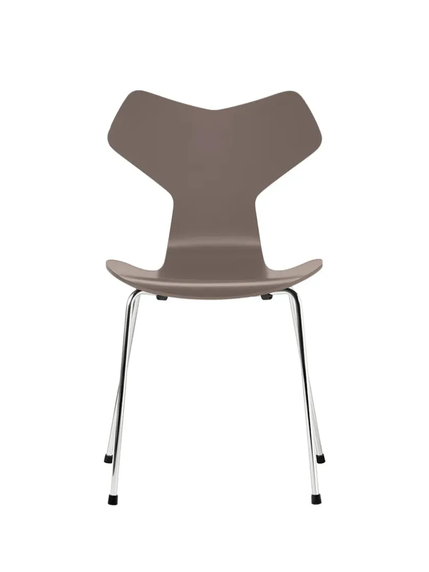 Fritz Hansen Spisebordsstole<3130 Grand Prix stol lakeret af Arne Jacobsen