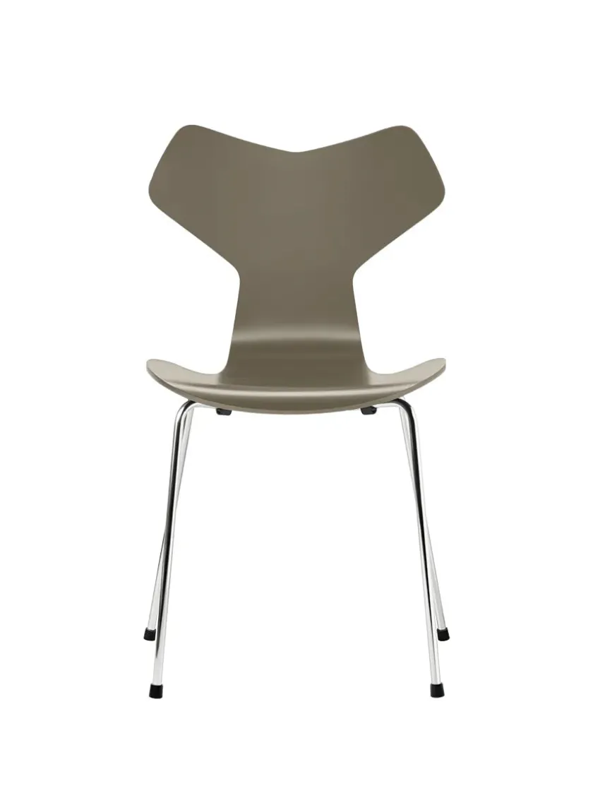 Fritz Hansen Spisebordsstole<3130 Grand Prix stol lakeret af Arne Jacobsen