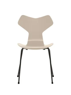 Fritz Hansen Spisebordsstole<3130 Grand Prix stol lakeret af Arne Jacobsen