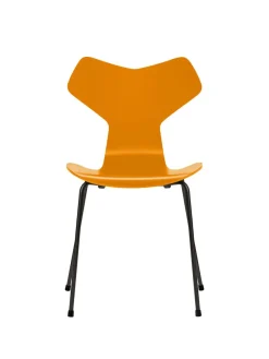 Fritz Hansen Spisebordsstole<3130 Grand Prix stol lakeret af Arne Jacobsen