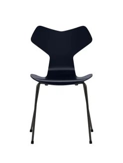 Fritz Hansen Spisebordsstole<3130 Grand Prix stol lakeret af Arne Jacobsen