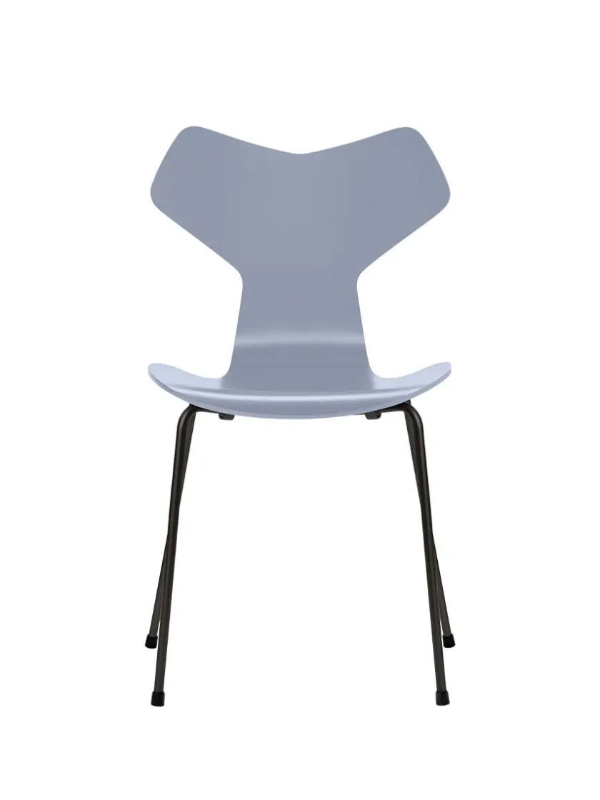 Fritz Hansen Spisebordsstole<3130 Grand Prix stol lakeret af Arne Jacobsen