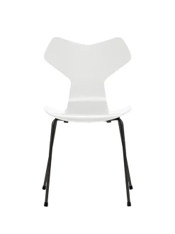 Fritz Hansen Spisebordsstole<3130 Grand Prix stol lakeret af Arne Jacobsen