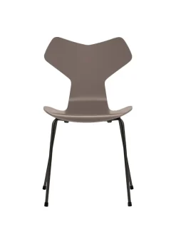 Fritz Hansen Spisebordsstole<3130 Grand Prix stol lakeret af Arne Jacobsen
