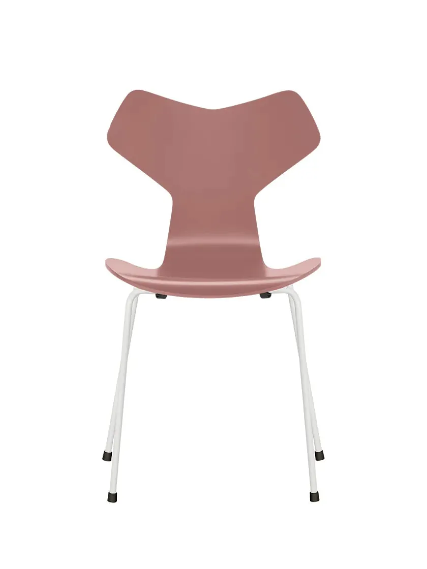 Fritz Hansen Spisebordsstole<3130 Grand Prix stol lakeret af Arne Jacobsen