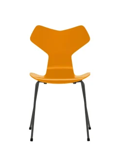 Fritz Hansen Spisebordsstole<3130 Grand Prix stol lakeret af Arne Jacobsen