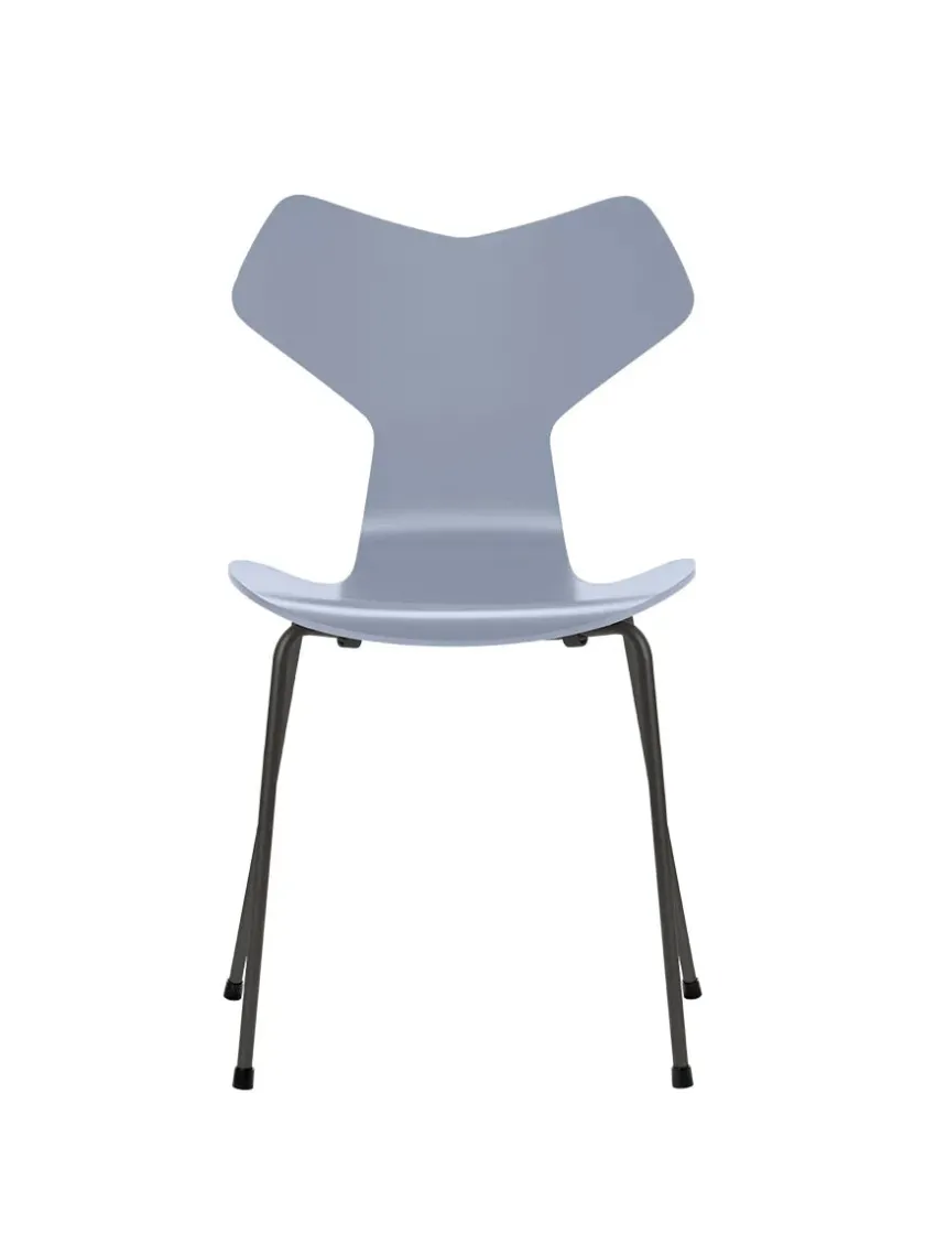 Fritz Hansen Spisebordsstole<3130 Grand Prix stol lakeret af Arne Jacobsen