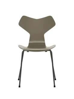 Fritz Hansen Spisebordsstole<3130 Grand Prix stol lakeret af Arne Jacobsen