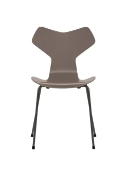 Fritz Hansen Spisebordsstole<3130 Grand Prix stol lakeret af Arne Jacobsen