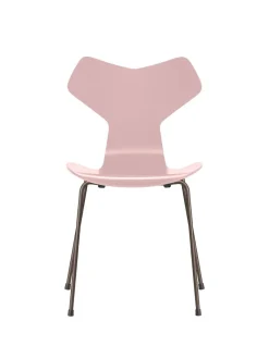 Fritz Hansen Spisebordsstole<3130 Grand Prix stol lakeret af Arne Jacobsen
