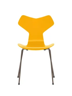 Fritz Hansen Spisebordsstole<3130 Grand Prix stol lakeret af Arne Jacobsen