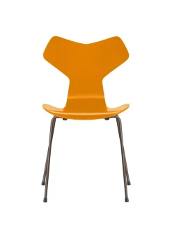 Fritz Hansen Spisebordsstole<3130 Grand Prix stol lakeret af Arne Jacobsen