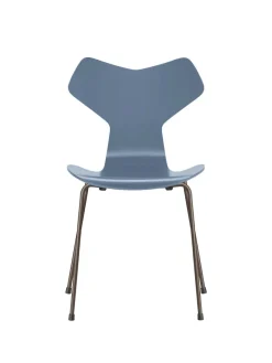 Fritz Hansen Spisebordsstole<3130 Grand Prix stol lakeret af Arne Jacobsen