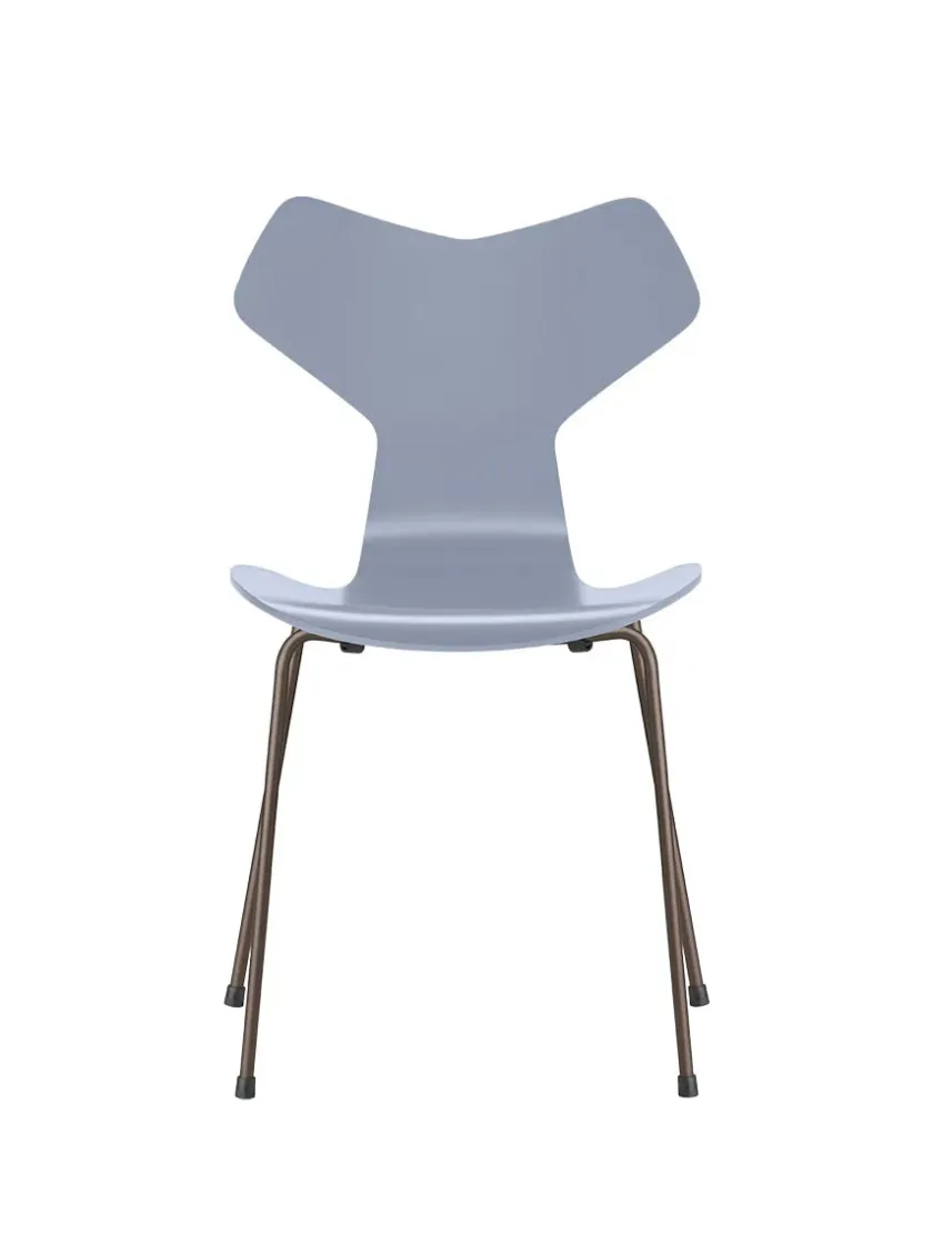 Fritz Hansen Spisebordsstole<3130 Grand Prix stol lakeret af Arne Jacobsen