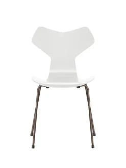 Fritz Hansen Spisebordsstole<3130 Grand Prix stol lakeret af Arne Jacobsen