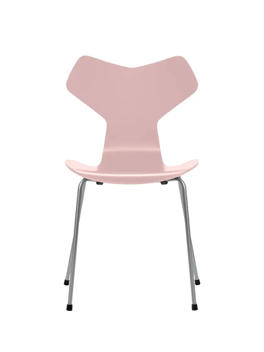Fritz Hansen Spisebordsstole<3130 Grand Prix stol lakeret af Arne Jacobsen