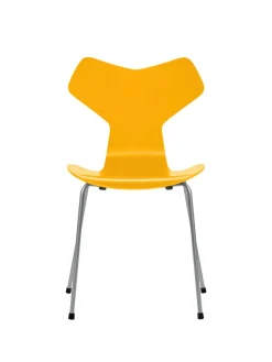 Fritz Hansen Spisebordsstole<3130 Grand Prix stol lakeret af Arne Jacobsen