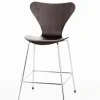 Fritz Hansen Barstole<3197 Høj Barstol af Arne Jacobsen