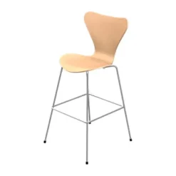 Fritz Hansen Barstole<3197 Høj Barstol af Arne Jacobsen
