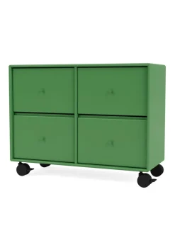 Montana Kommoder<4124 kommode inkl. hjul fra