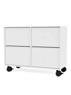 Montana Kommoder<4124 kommode inkl. hjul fra