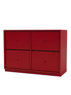 Montana Kommoder<4124 kommode inkl. hjul fra