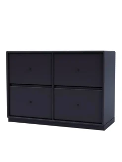 Montana Kommoder<4124 kommode inkl. hjul fra