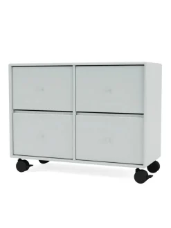 Montana Kommoder<4124 kommode inkl. hjul fra