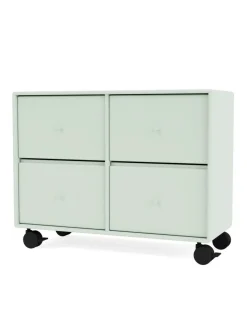 Montana Kommoder<4124 kommode inkl. hjul fra