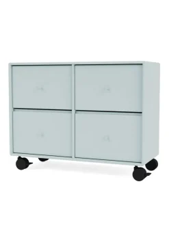 Montana Kommoder<4124 kommode inkl. hjul fra